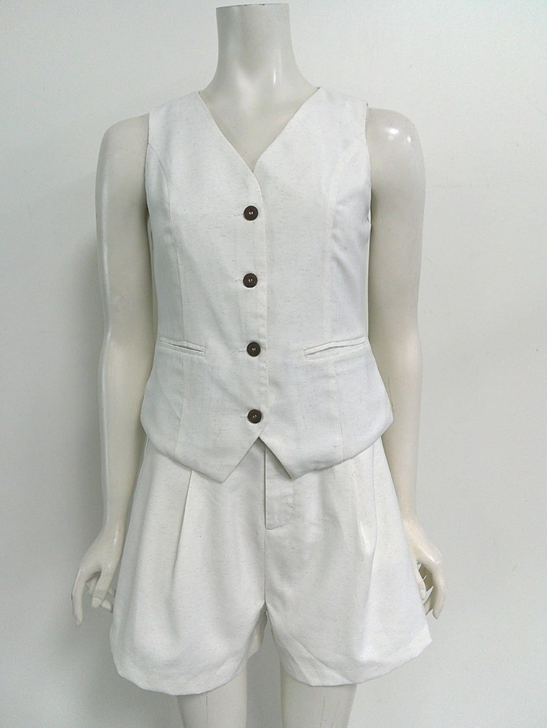 PREORDER - Business As Usual Vest & Shorts Set - 3 colors