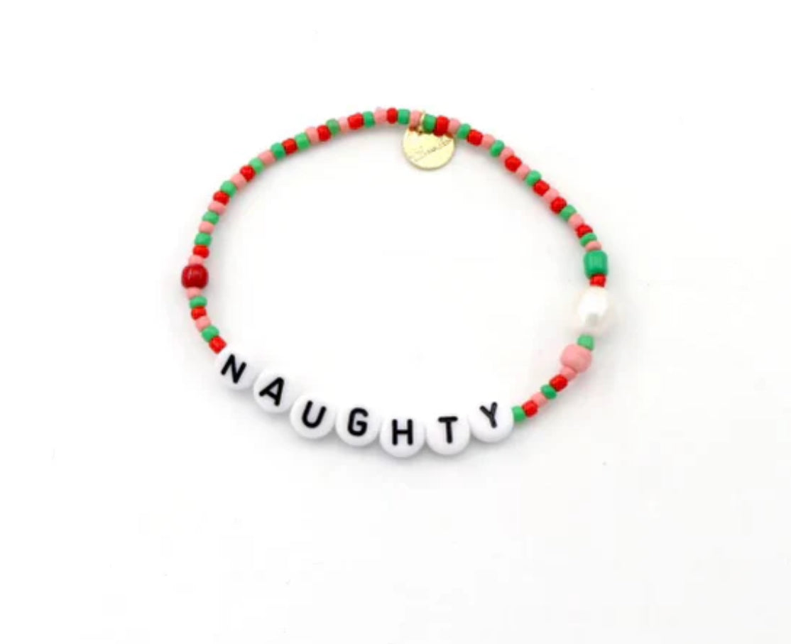 PREORDER - The Sis Kiss Naughty & Nice Holiday Bracelets