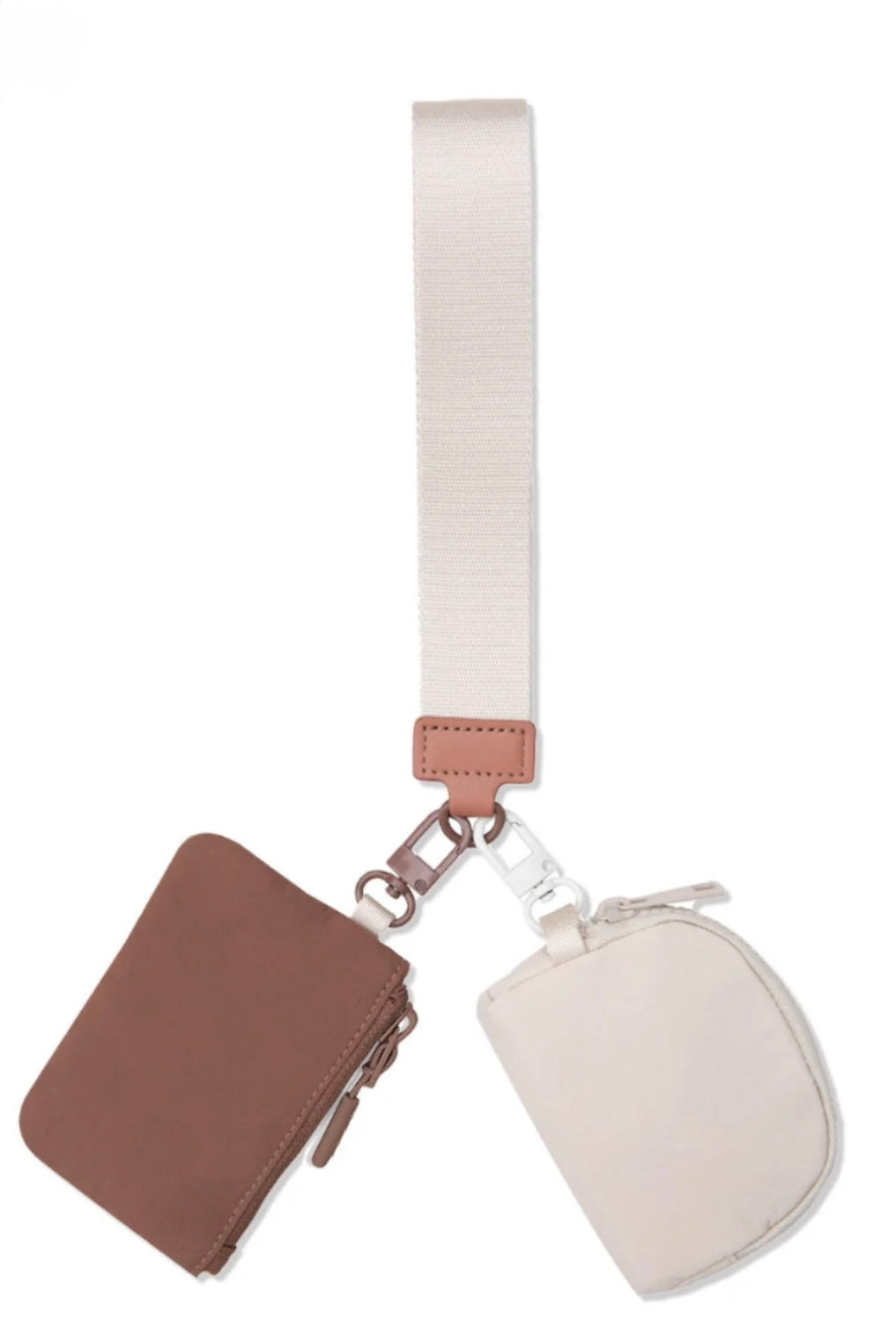 Double Pouch Wristlet - 8 colors