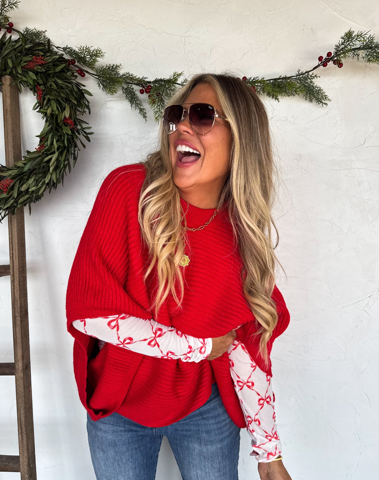 PREORDER - Meg Pullover Poncho - 3 colors