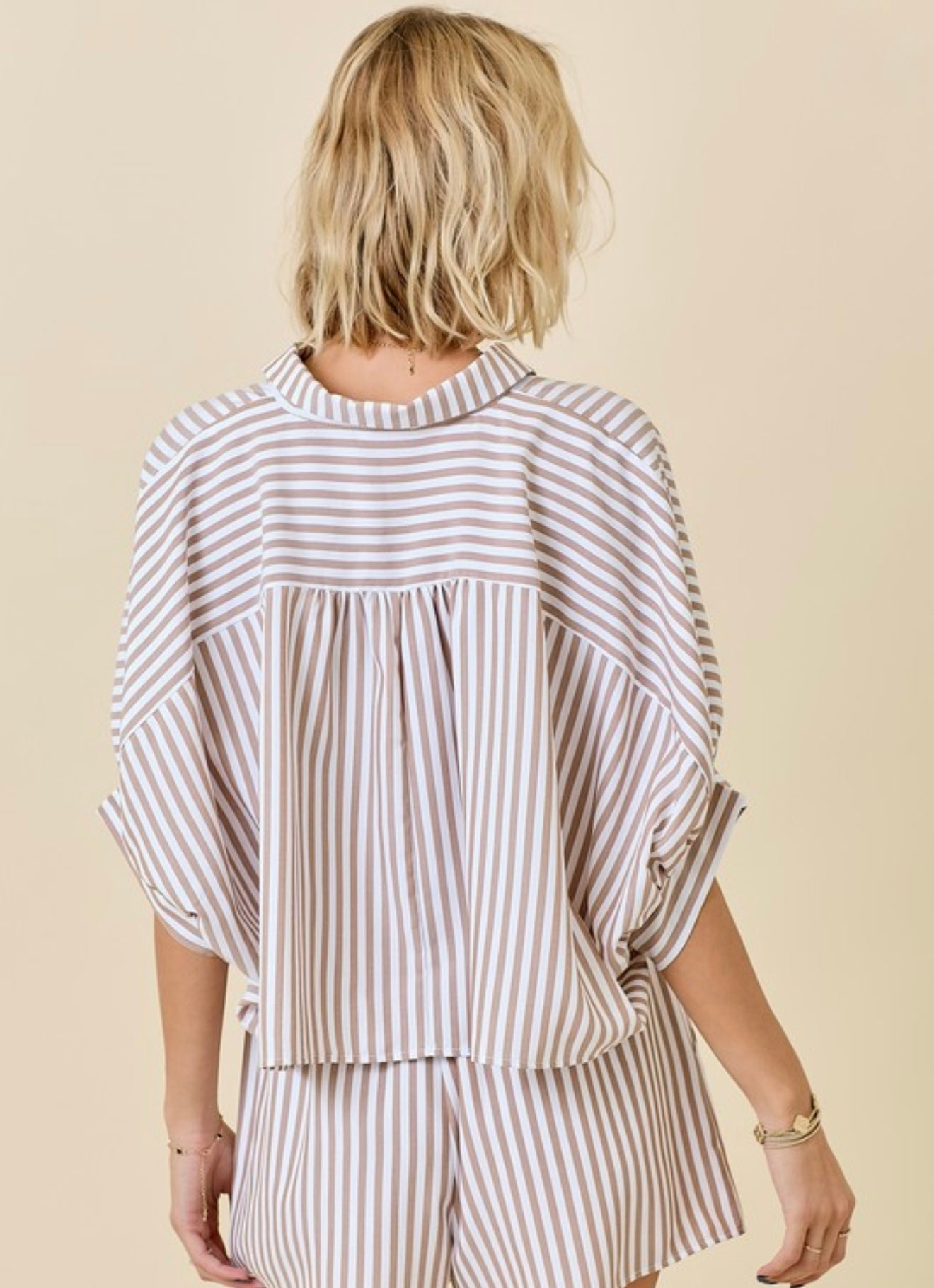 PREORDER - Easy Days Striped Set