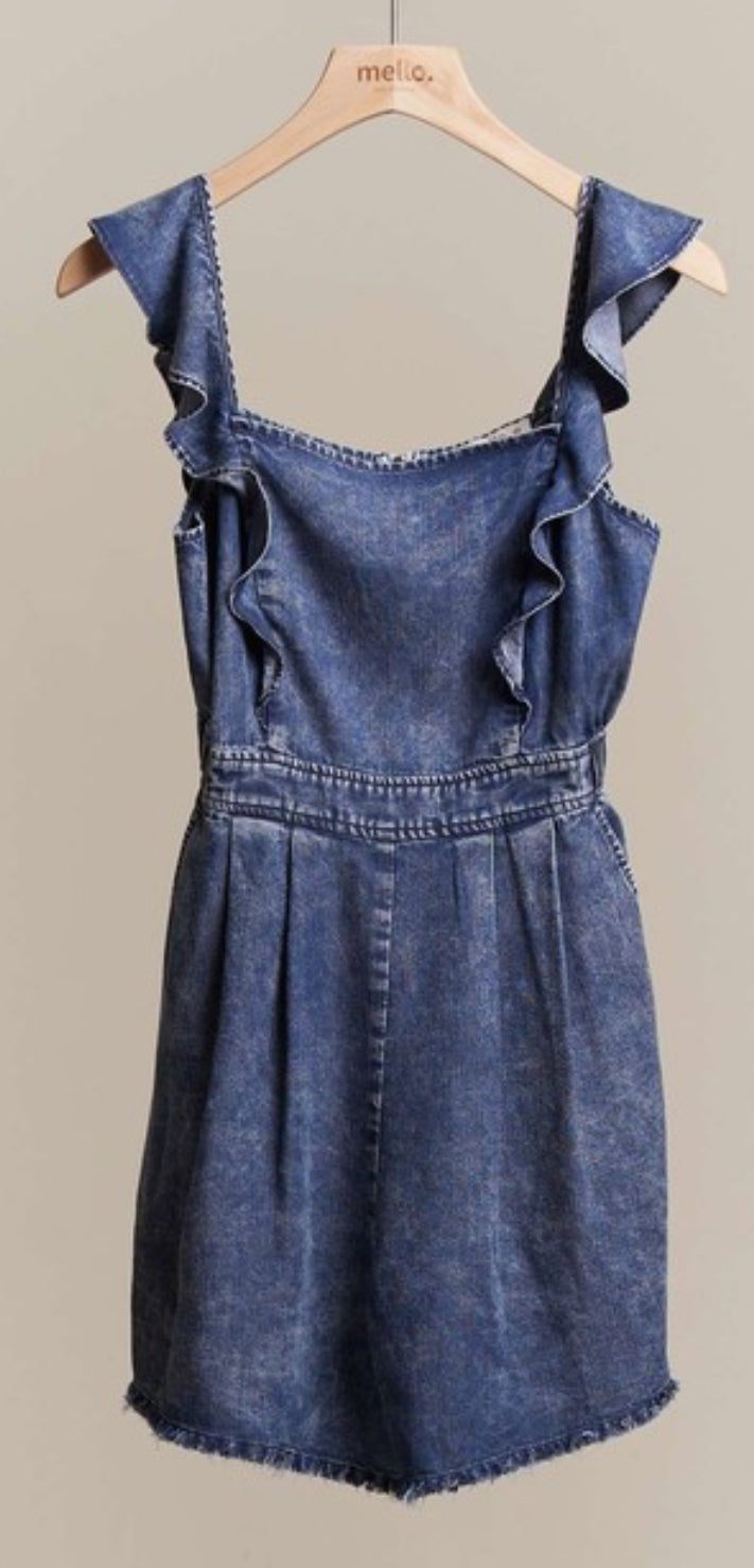 Austin Denim Romper