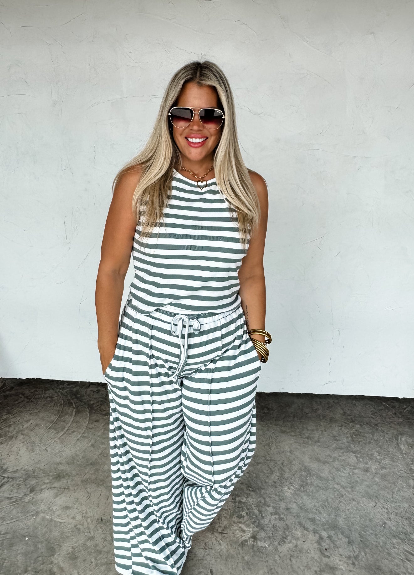 Haven Stripe Lounge Set - 4 colors