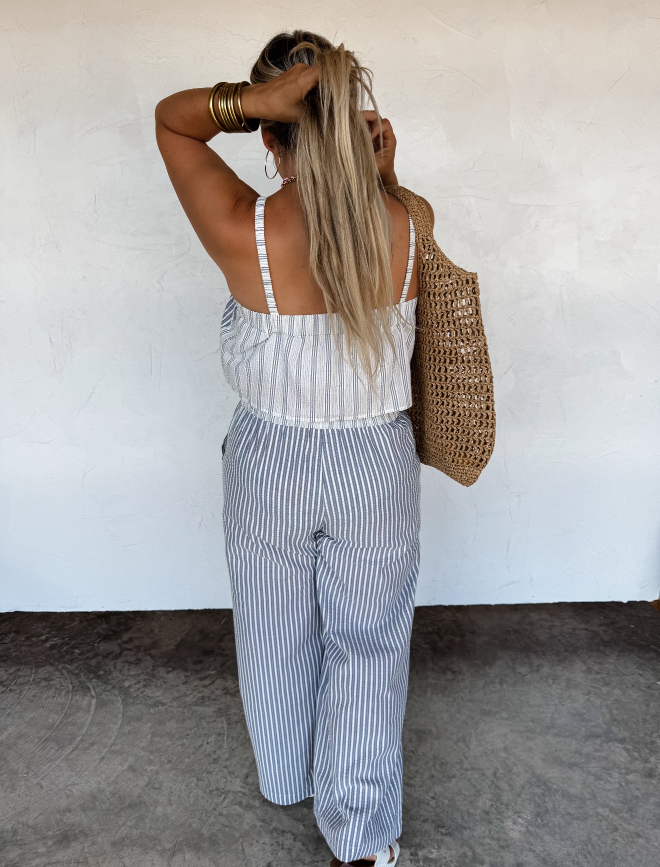 Seersucker Pants Set - 3 colors