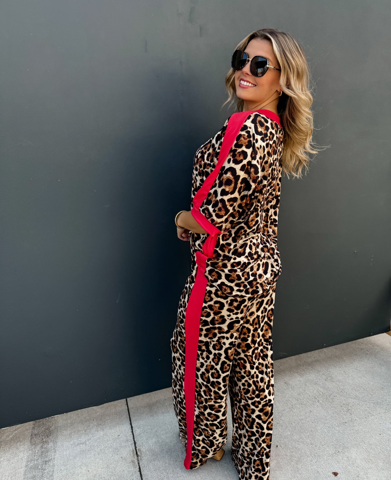 PREORDER - FIERCE & FLIRTY CHEETAH TOP