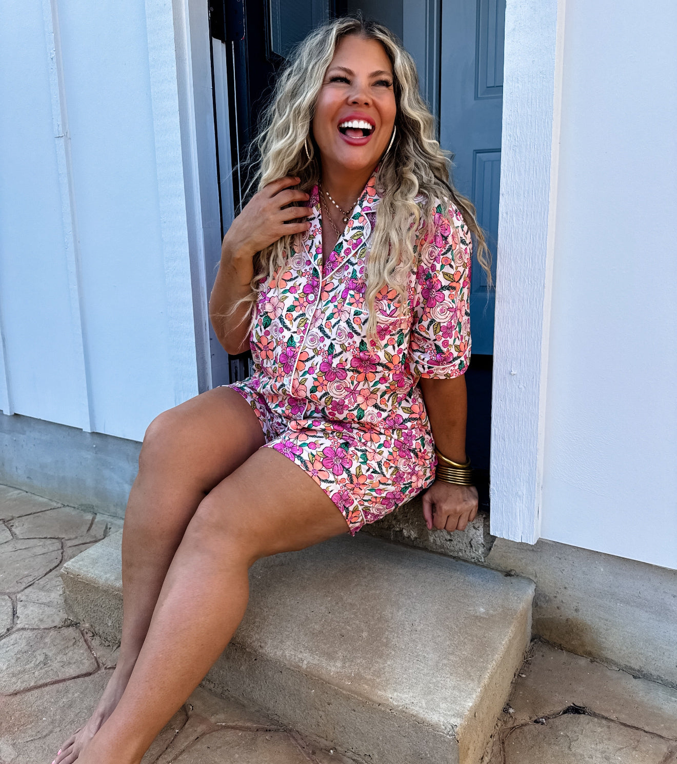 Floral & Cherries PJ Sets - 2 patterns