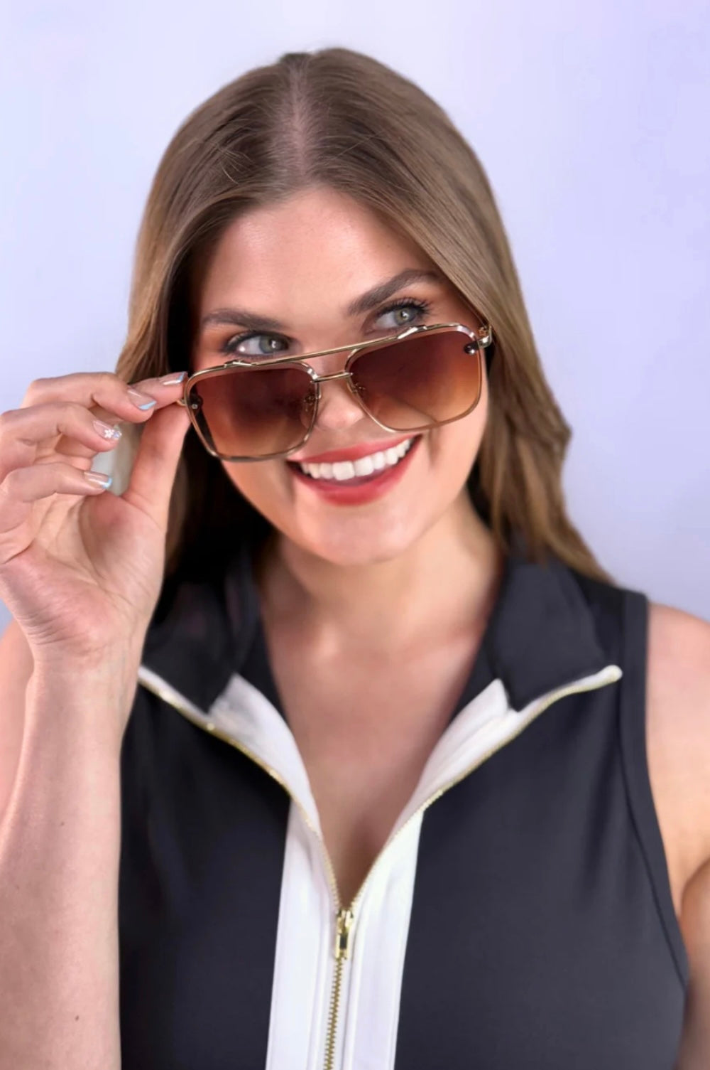 Golden Gaze Sunglasses