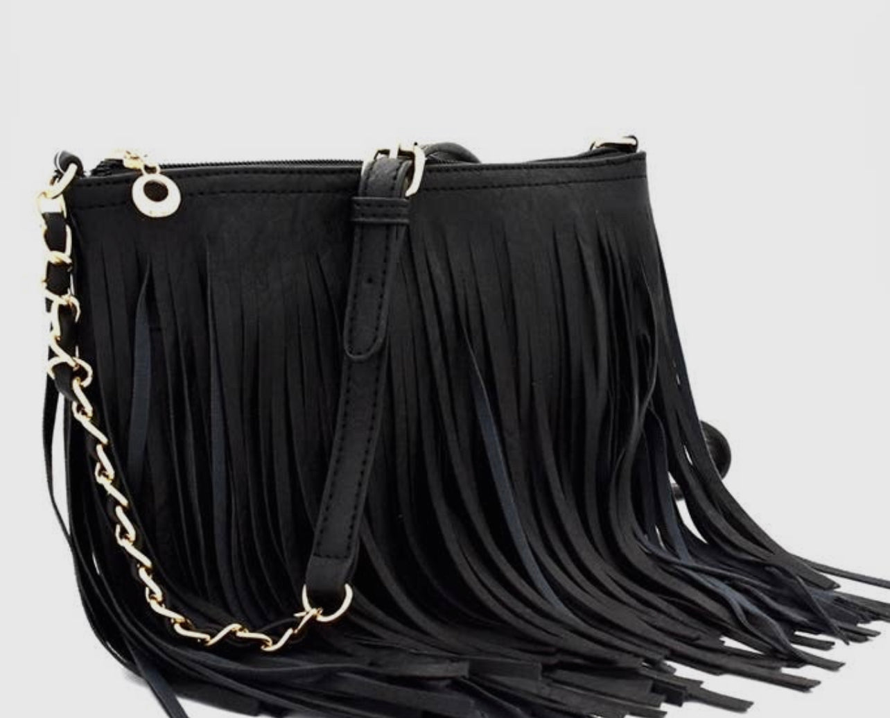 Tamie Fringe Messenger Bag