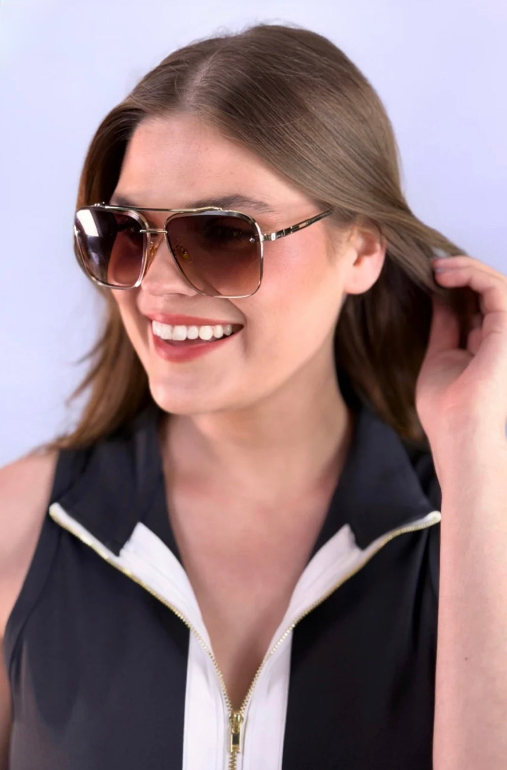 Golden Gaze Sunglasses