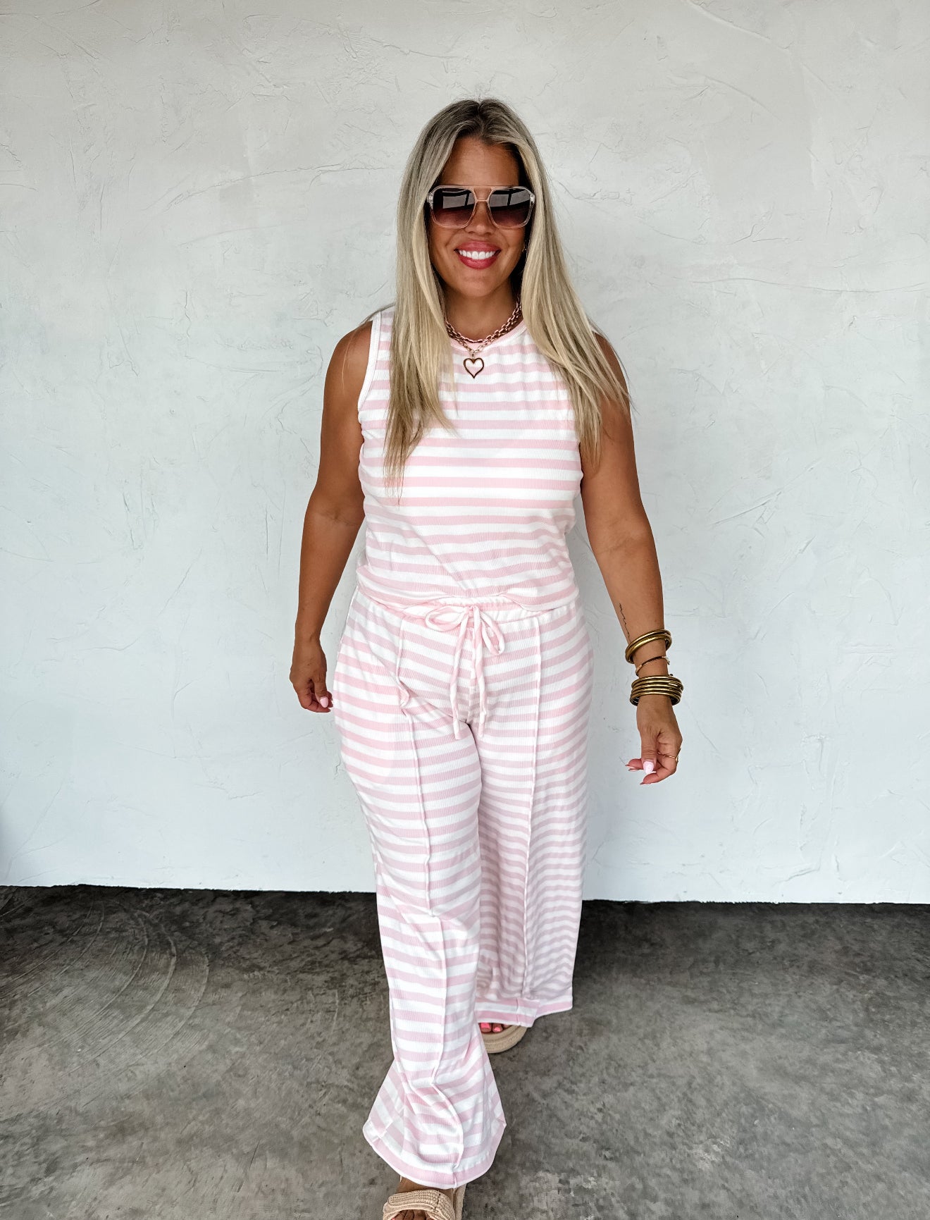 Haven Stripe Lounge Set - 4 colors