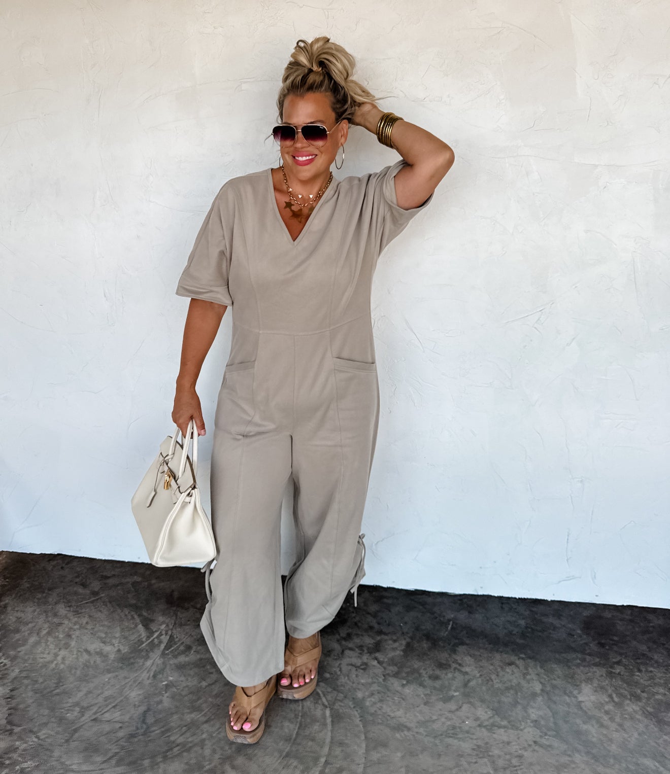 PREORDER - Cam Luxe Lounge Jumpsuit - 3 colors