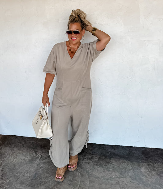 PREORDER - Cam Luxe Lounge Jumpsuit - 3 colors