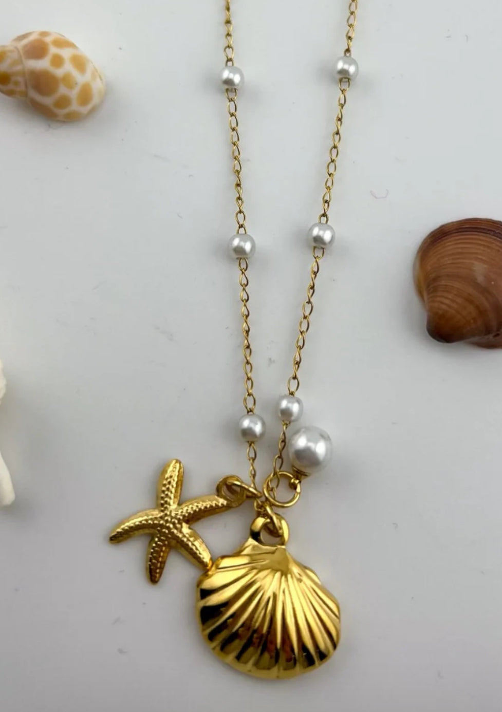 Oceanside Pearl Necklace