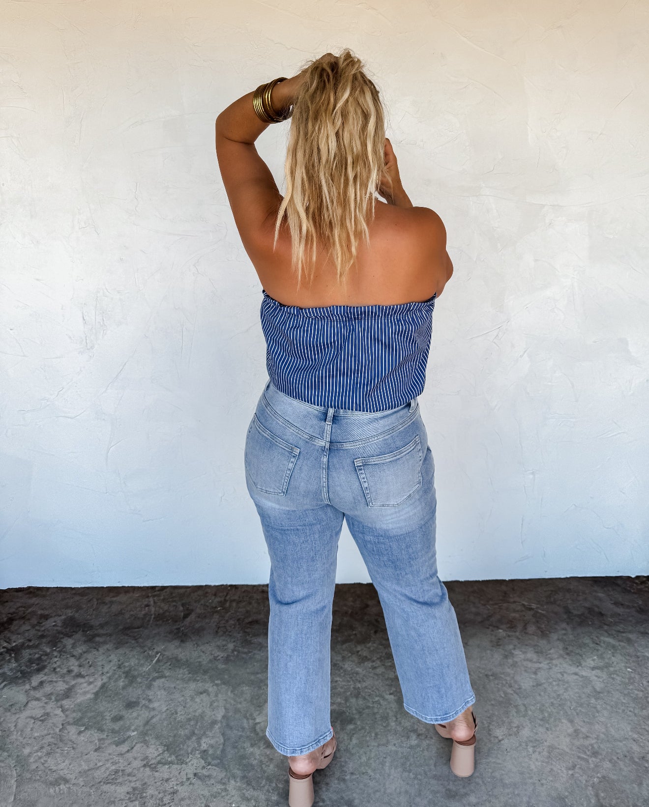 Dockside Breeze Bandeau Top