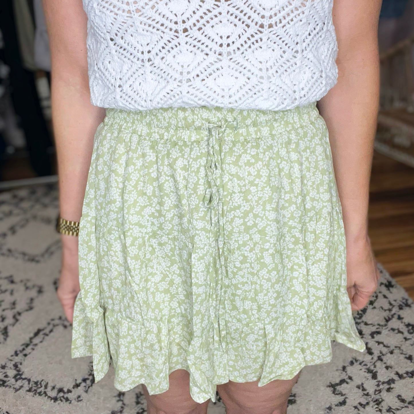 Emersyn Tiered Mini Skirt