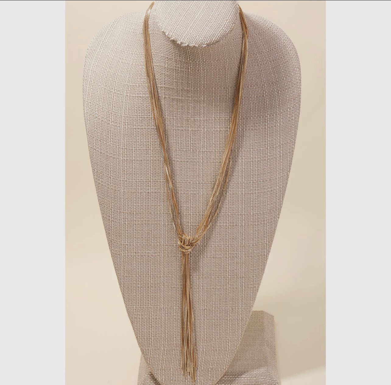 Osceola Long Box Chain Y Necklace