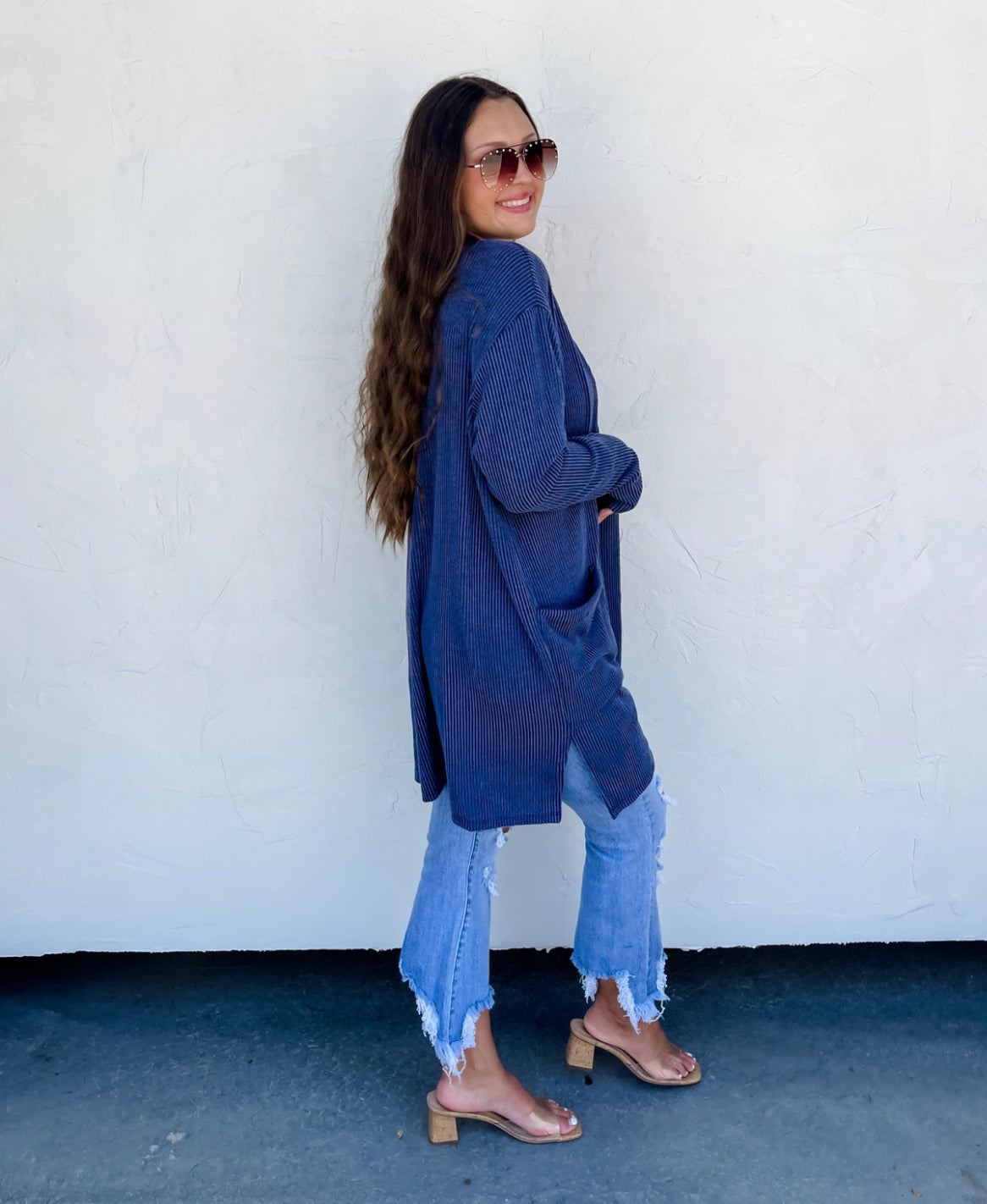 Reese Ribbed Cardigan