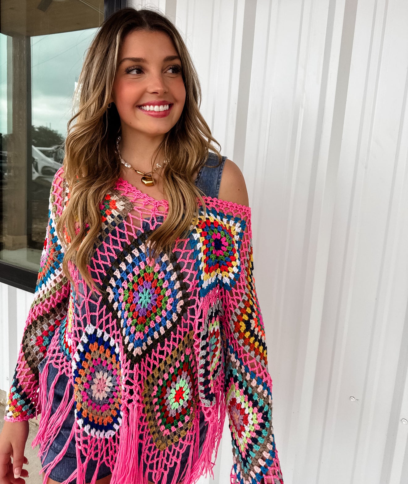 PREORDER - Bobo Crochet Knit Tops - 5 colors