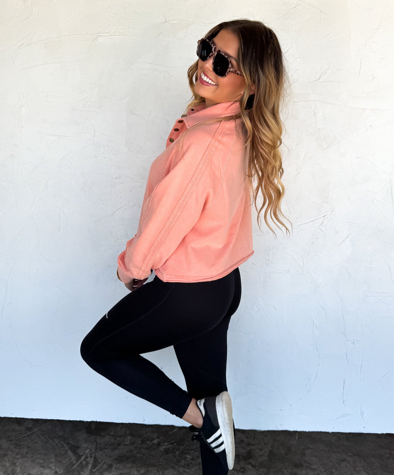 Marley Snap Button Sweatshirt - 4 colors