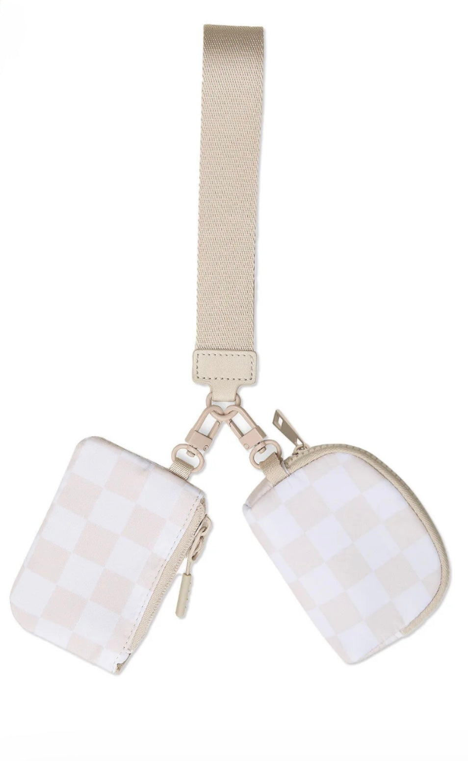 Double Pouch Wristlet - 8 colors