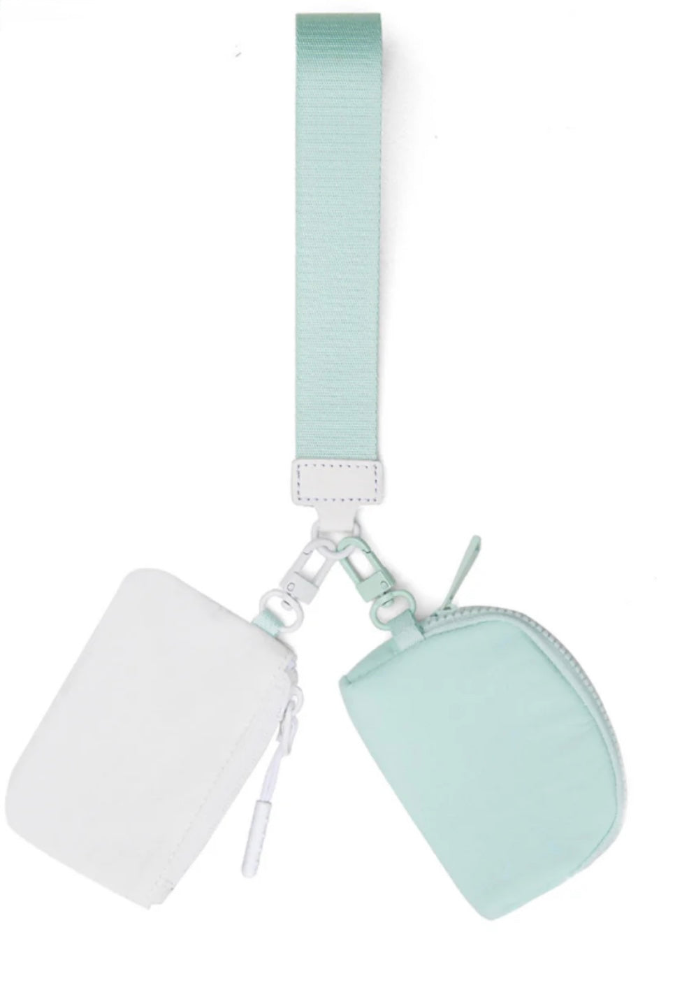 Double Pouch Wristlet - 8 colors