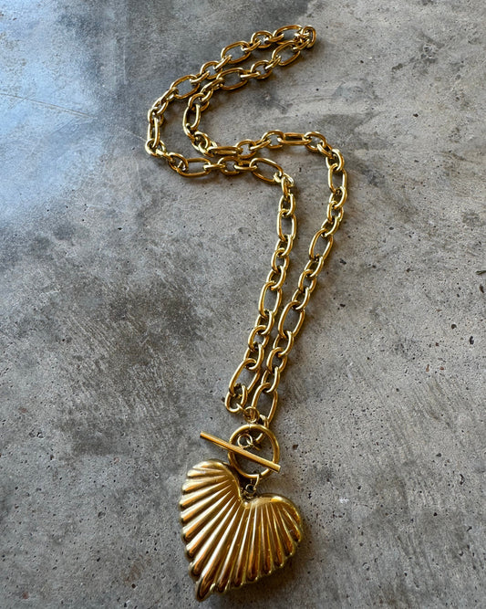 Shell Heart Necklace