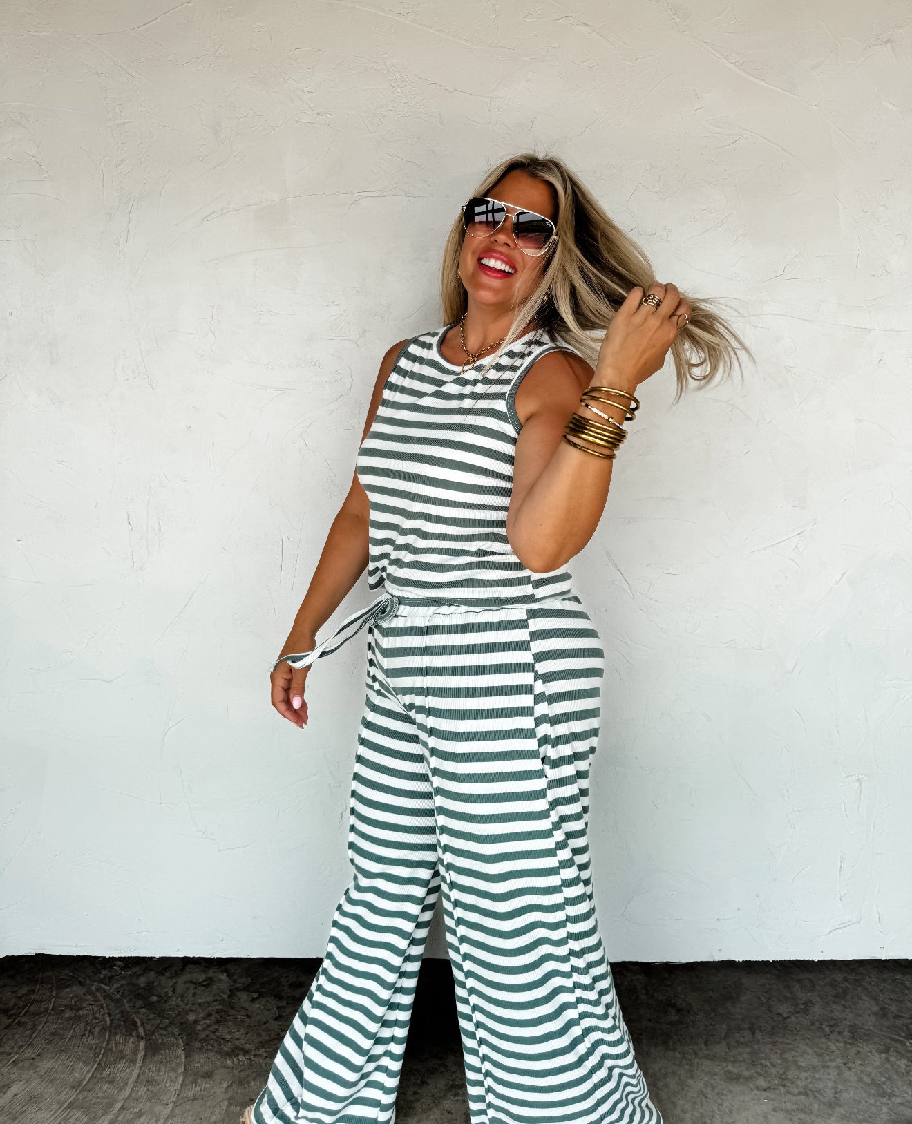 Haven Stripe Lounge Set - 4 colors