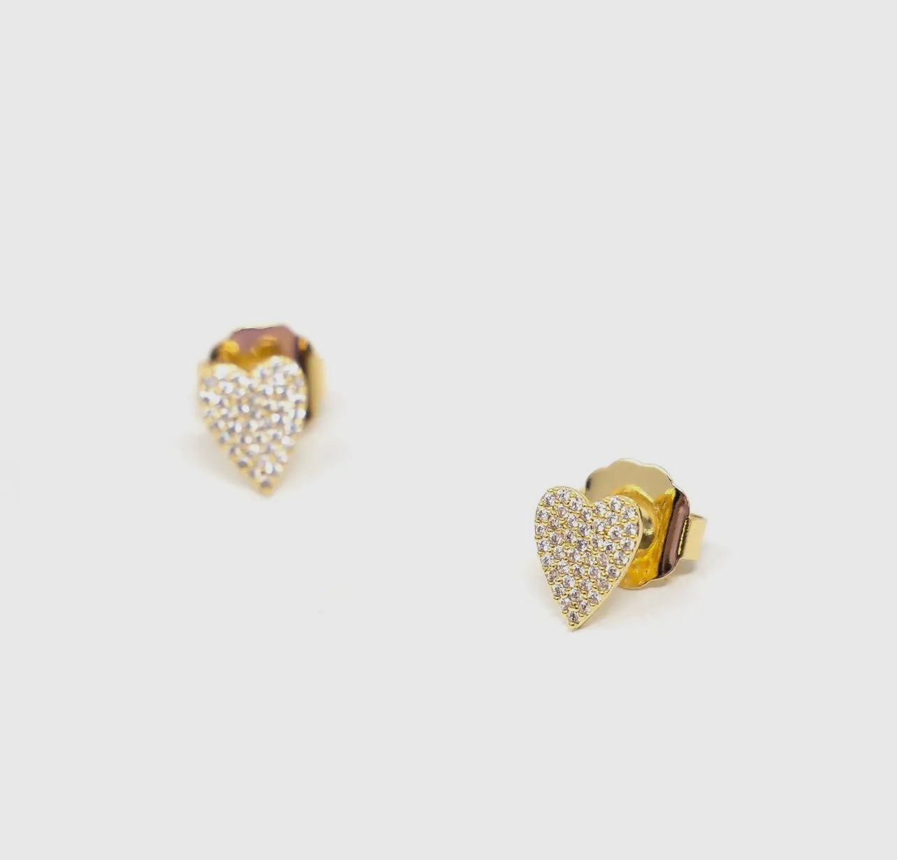 Moody Heart Studs