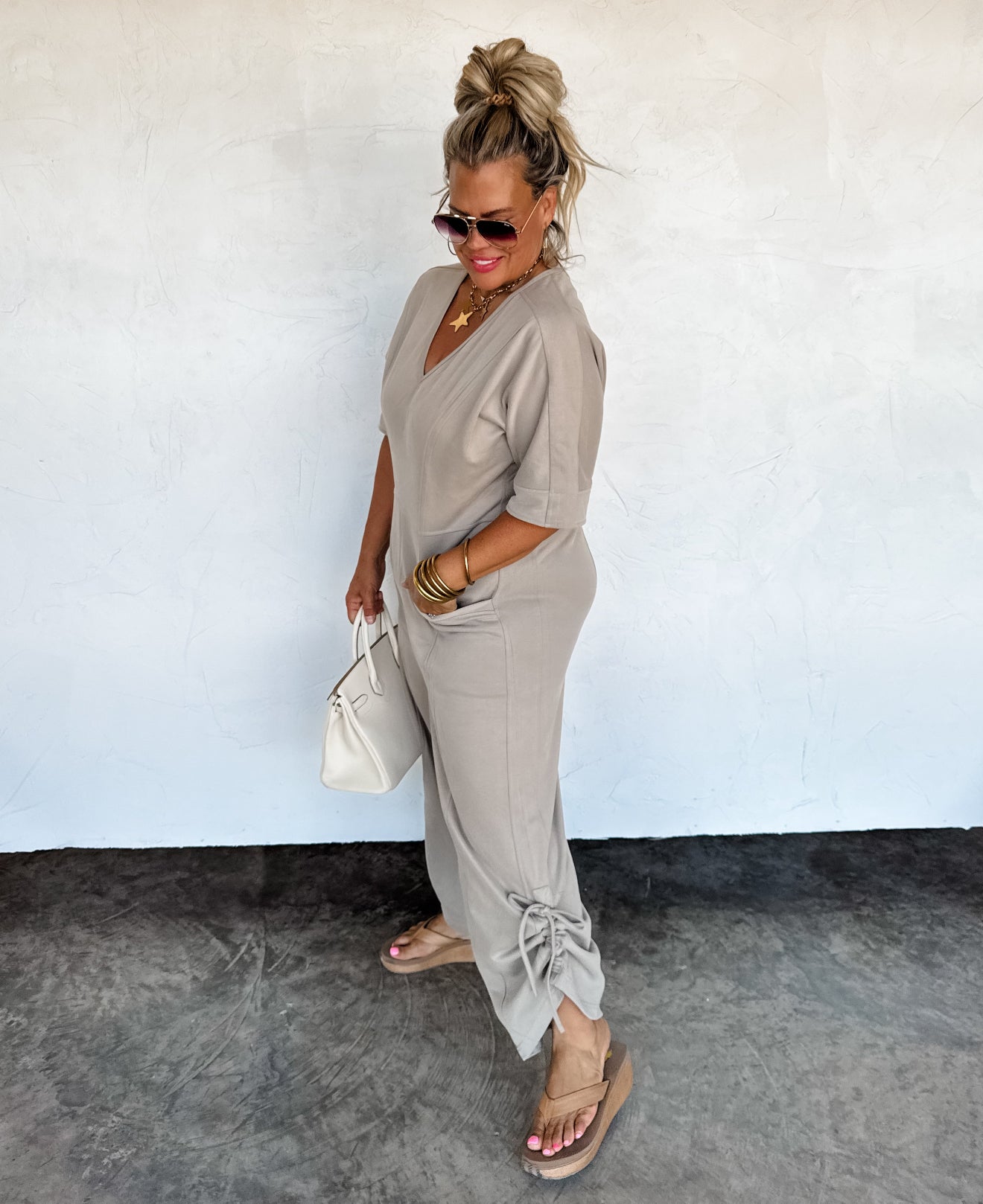 PREORDER - Cam Luxe Lounge Jumpsuit - 3 colors