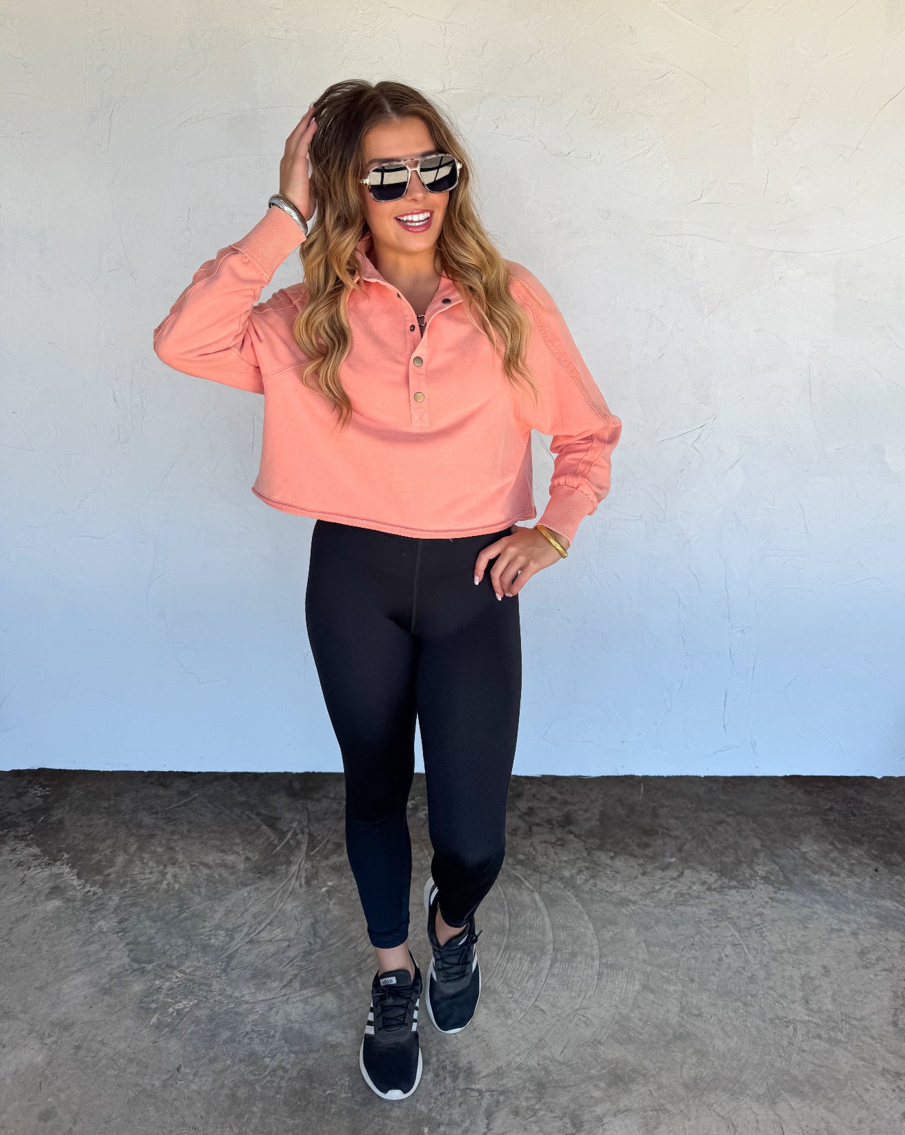 Marley Snap Button Sweatshirt - 4 colors