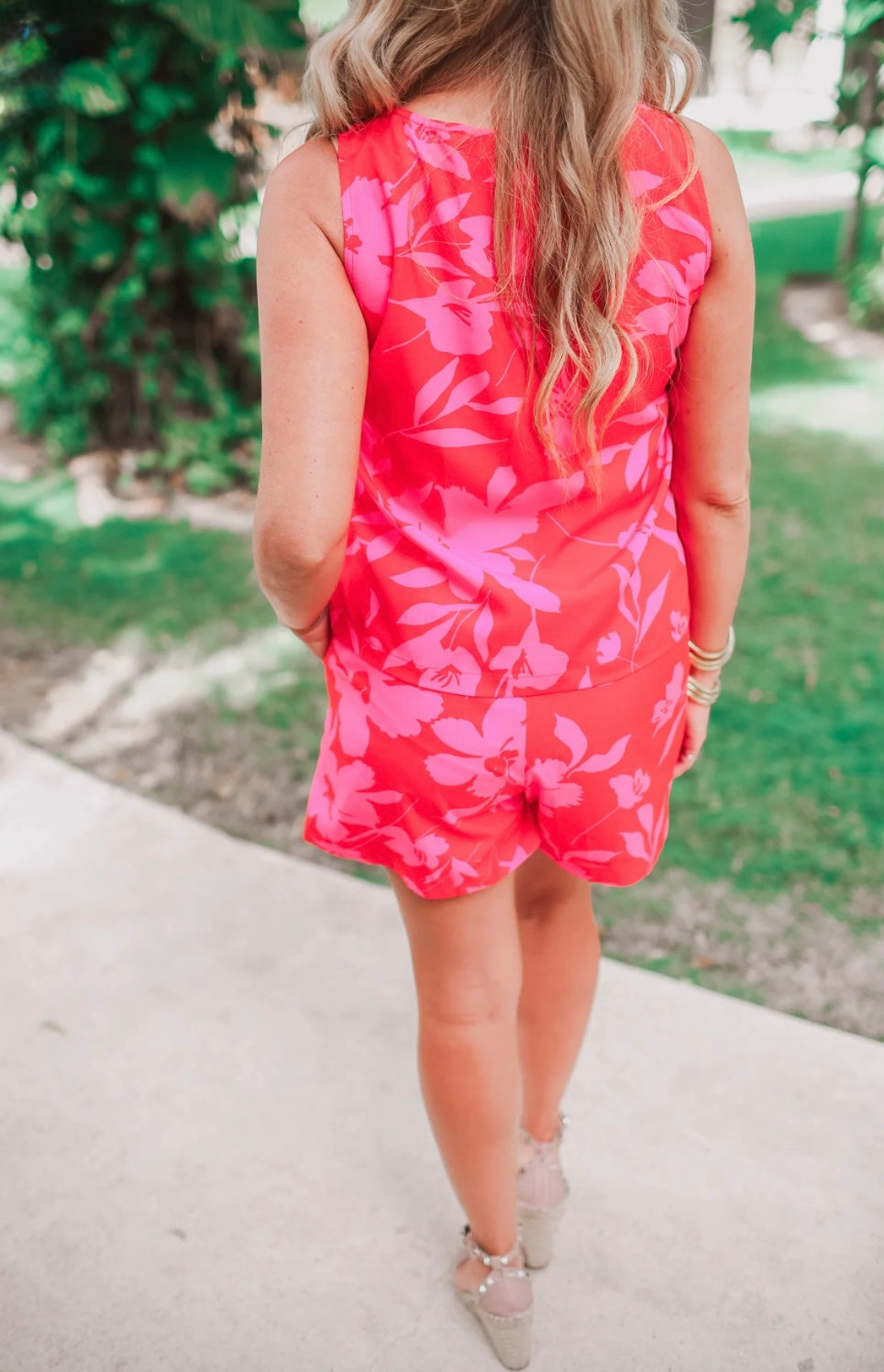 Georgia Floral Shorts Set