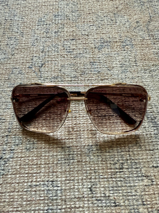 Golden Gaze Sunglasses