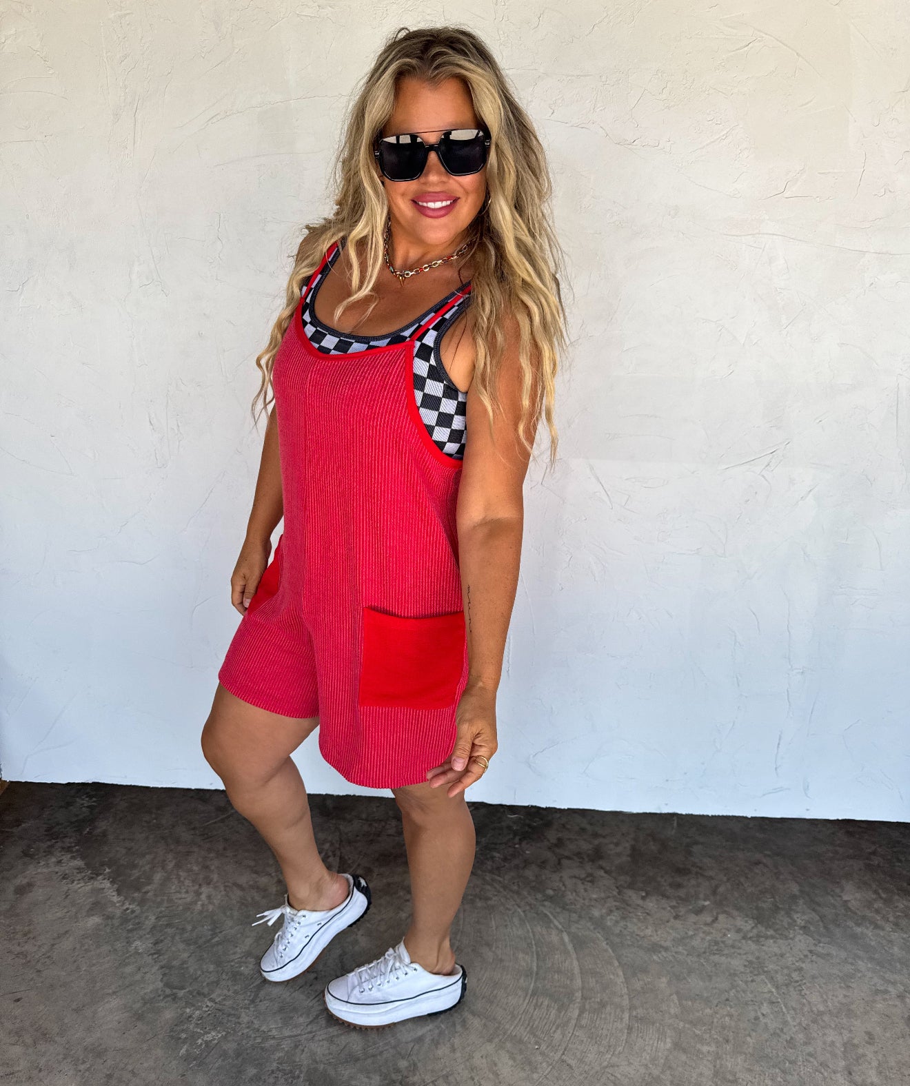 PREORDER - Kinsley Ribbed Romper - 2 colors