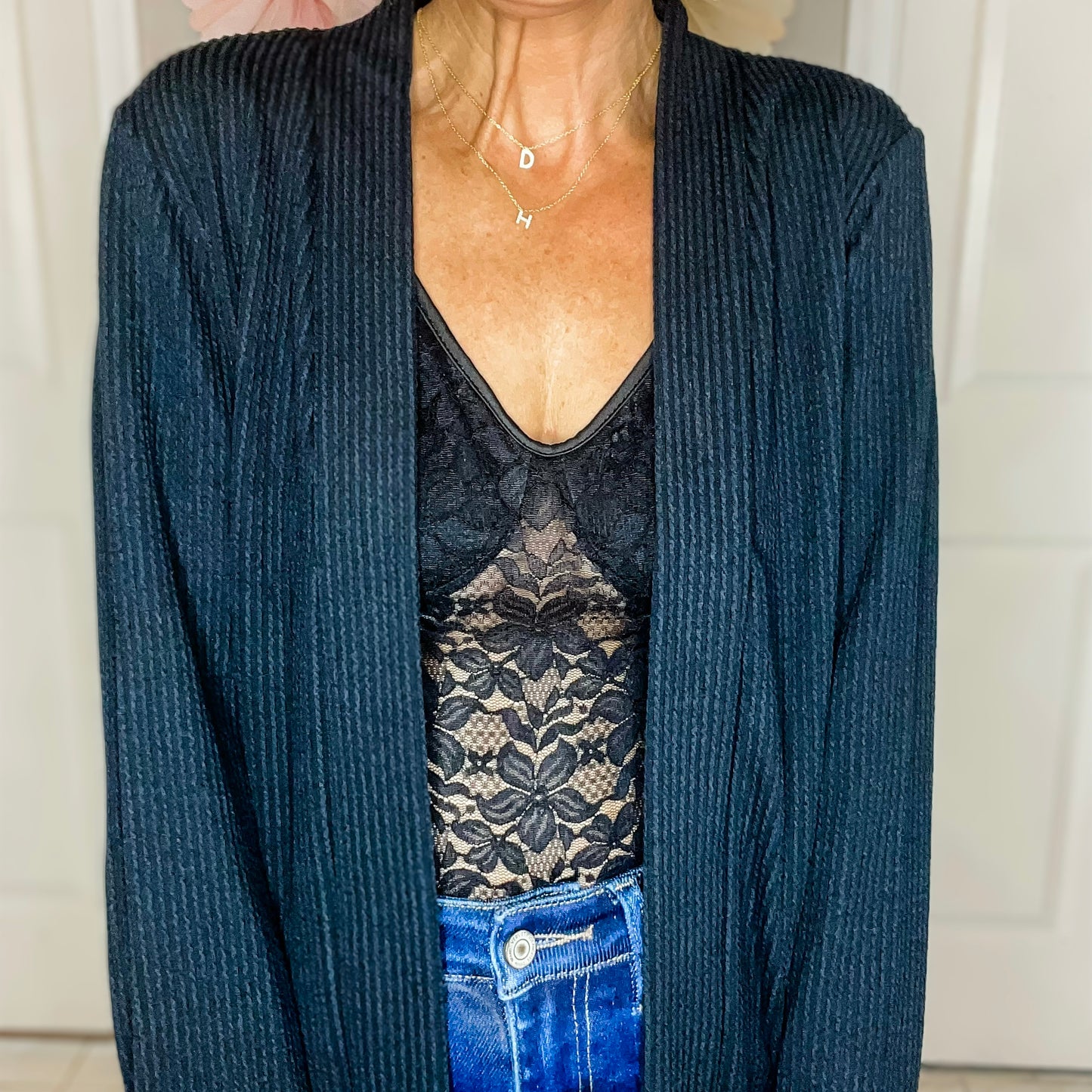 Reese Ribbed Cardigan