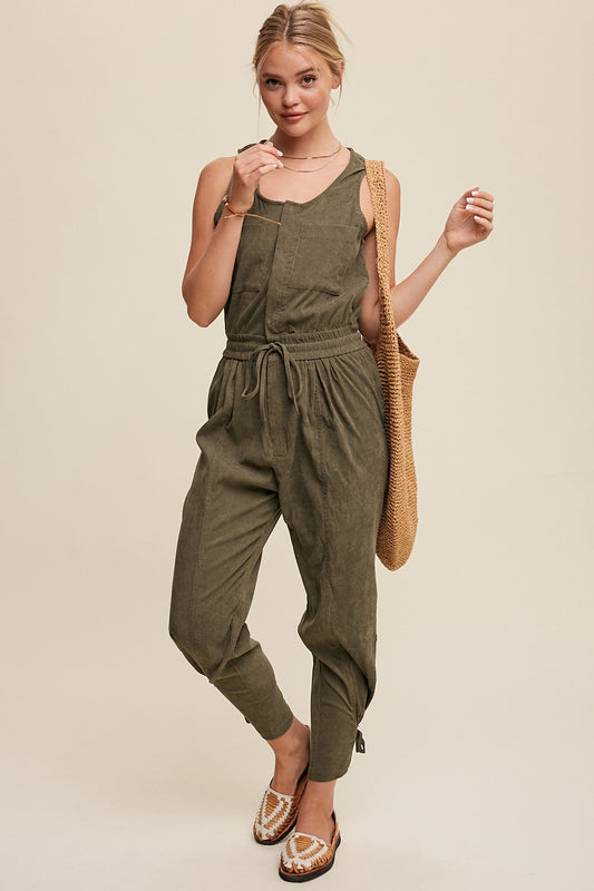 Hop Aboard Woven Jumpsuit