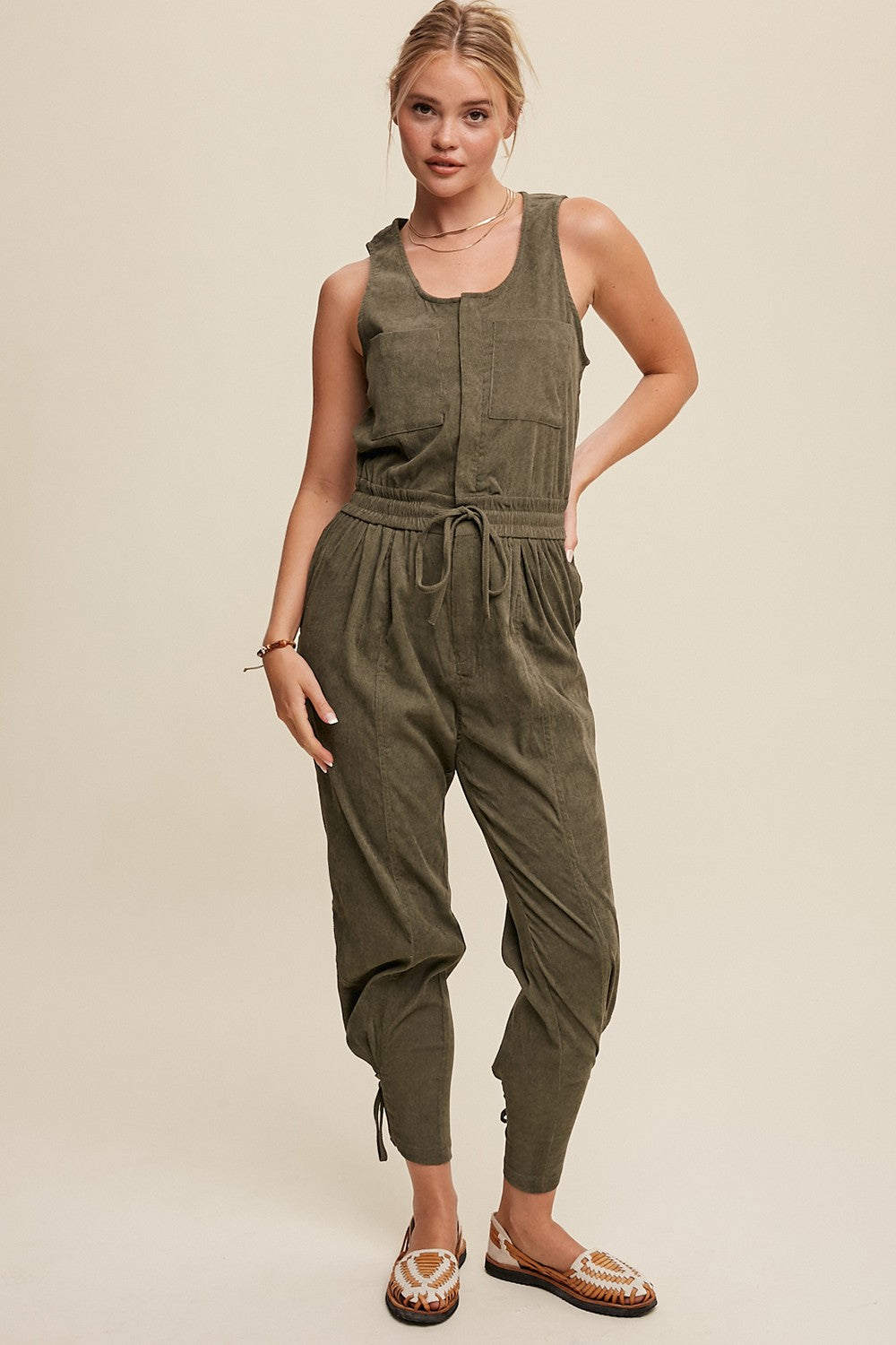 Hop Aboard Woven Jumpsuit