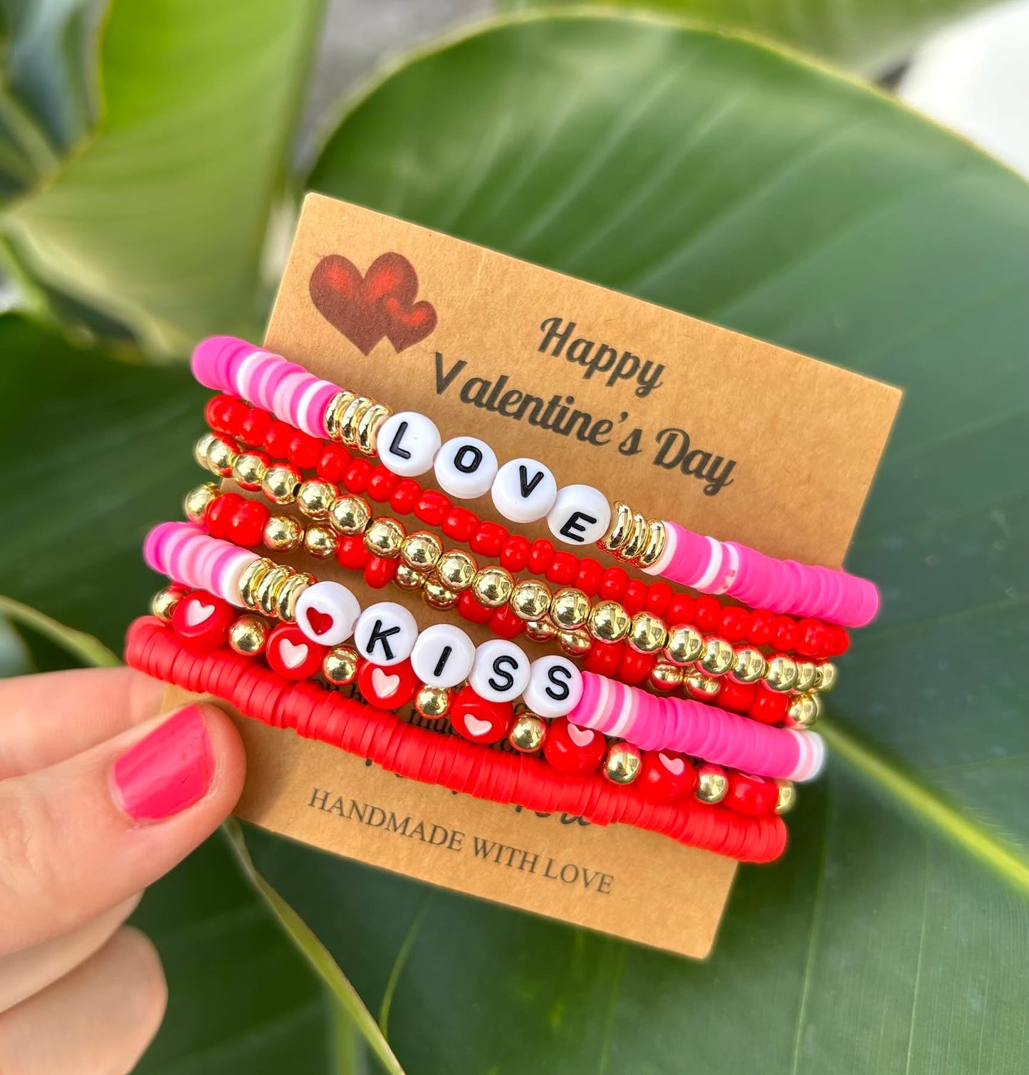 Valentine Bracelet Stacks - 2 options