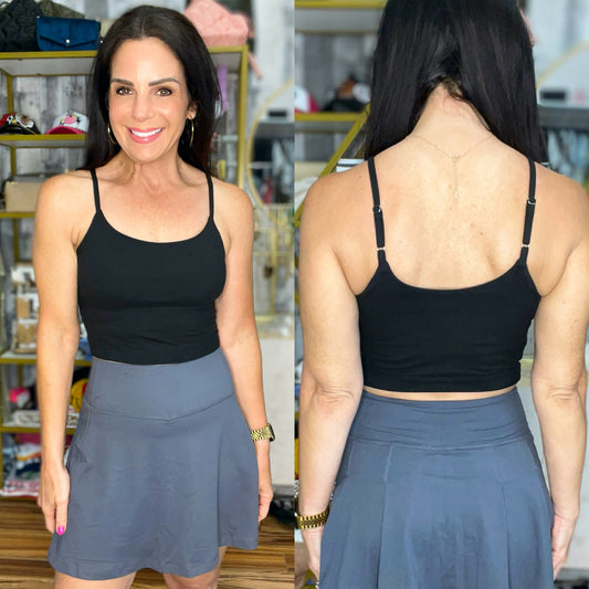 Hot Yoga Tank in Black