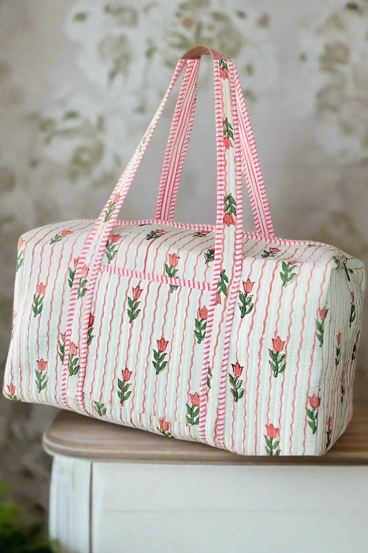 PREORDER - Blakely Tulip Print Duffel Bag