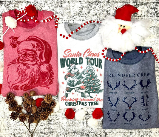 PREORDER - Inside Out Christmas Sweatshirts - 3 colors