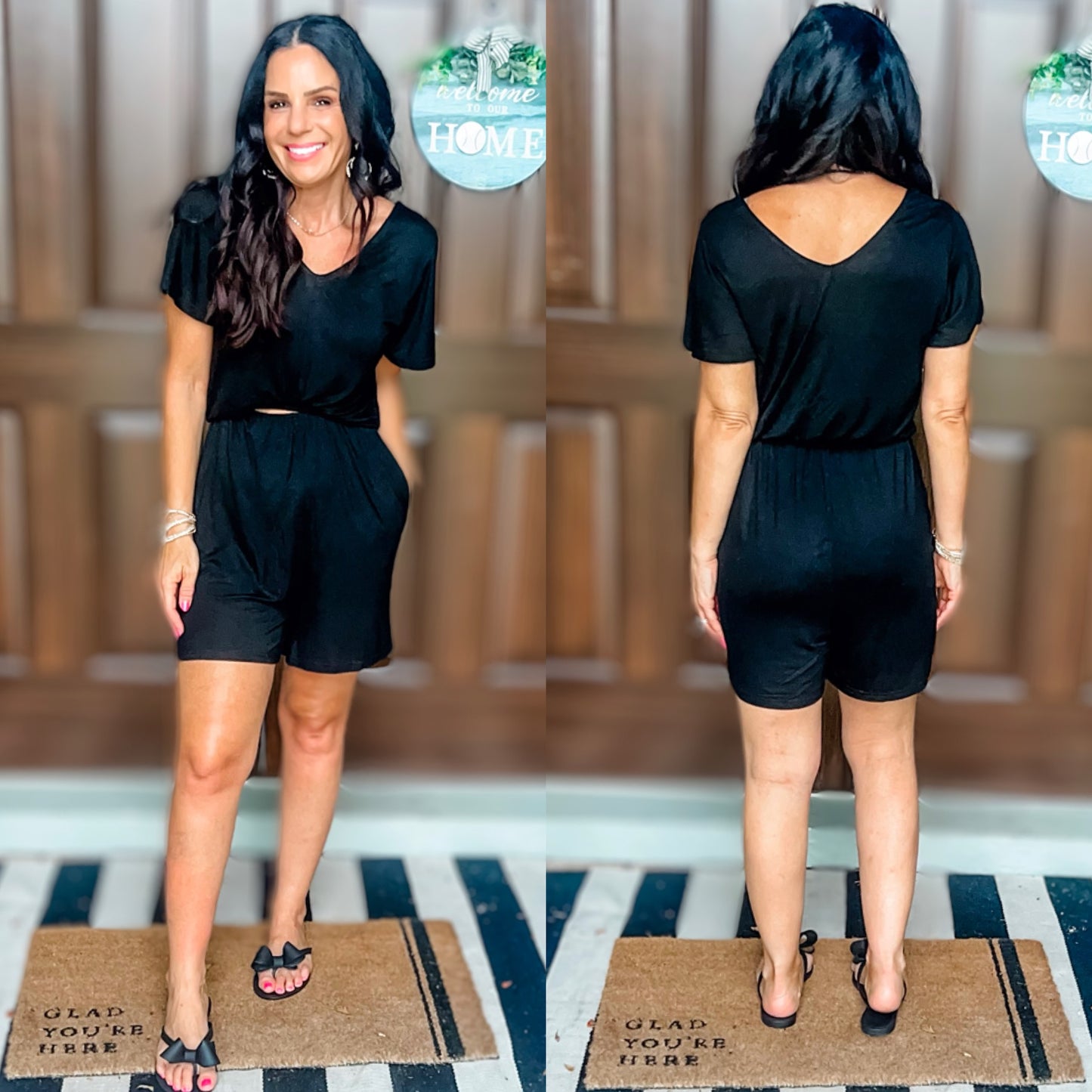 Ryan Reversible Cutout Romper