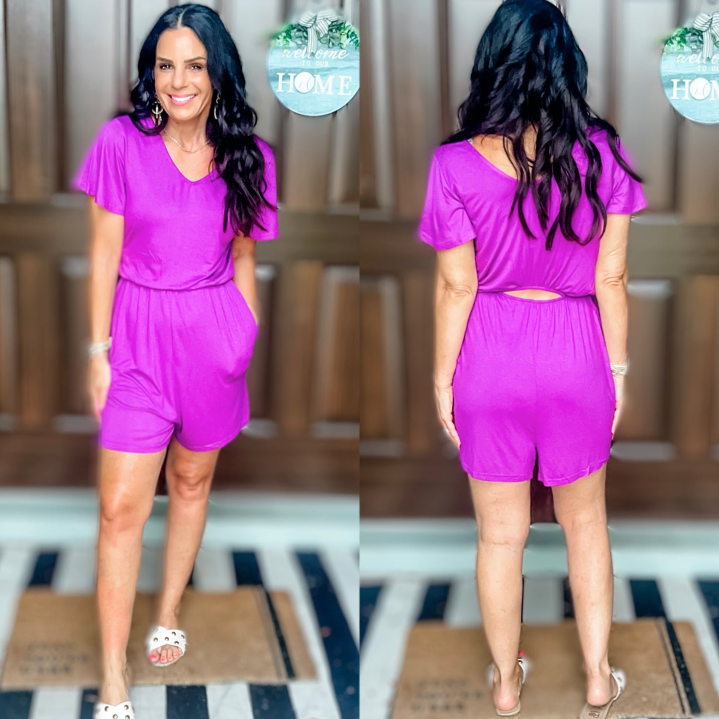 Ryan Reversible Cutout Romper