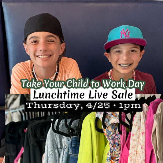 Lunchtime Live Sale ~ 4.25.24