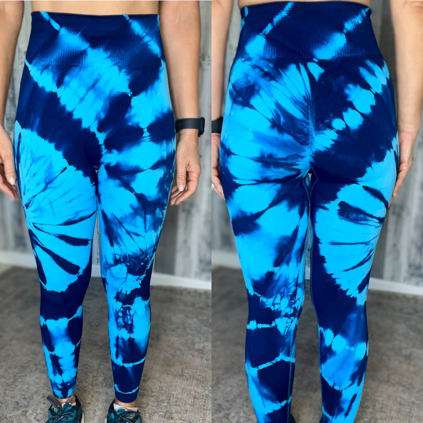 Tina Tie-Dye Sports Tank and Leggings Set