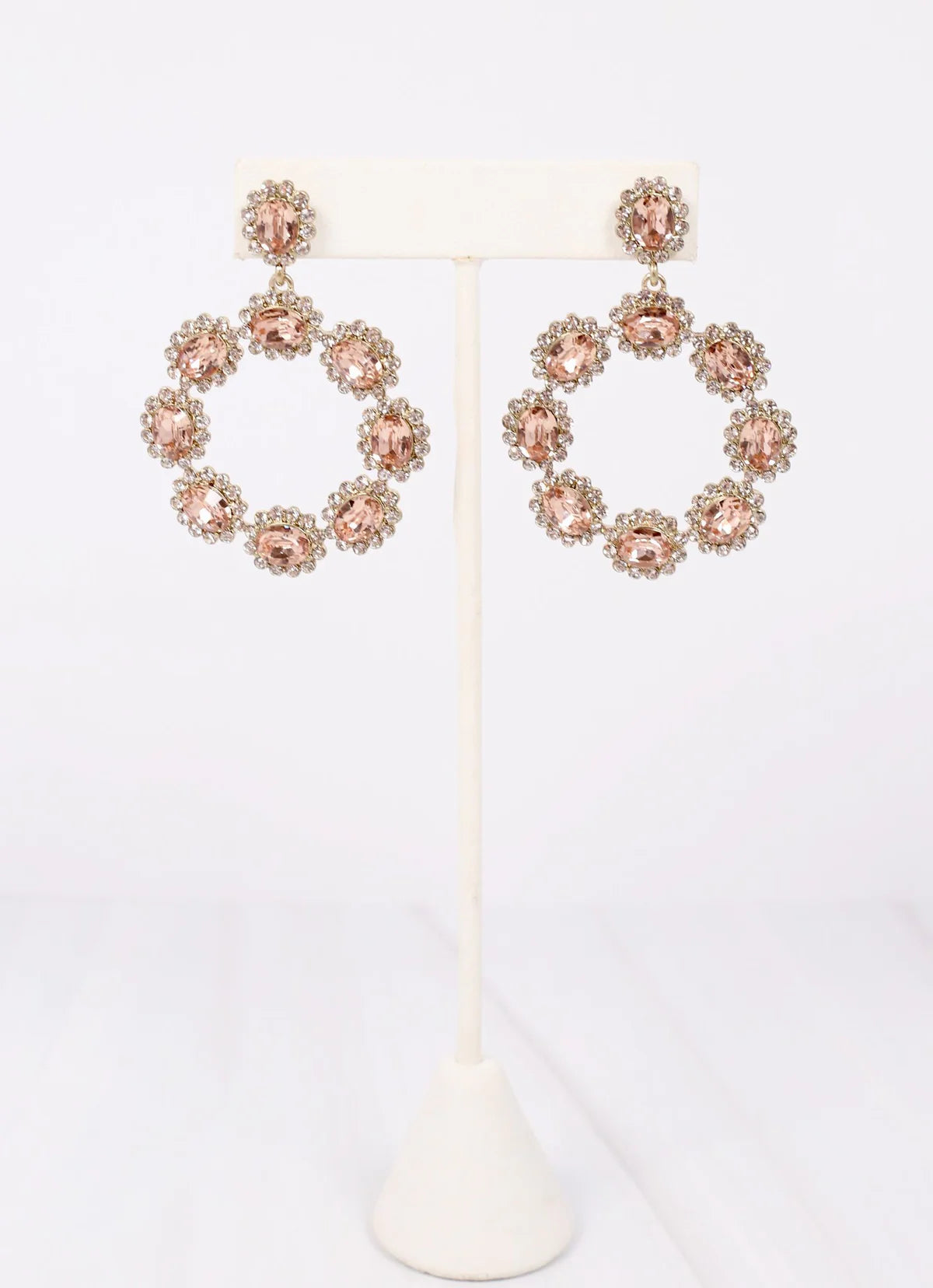 Marcie Crystal Drop Earrings