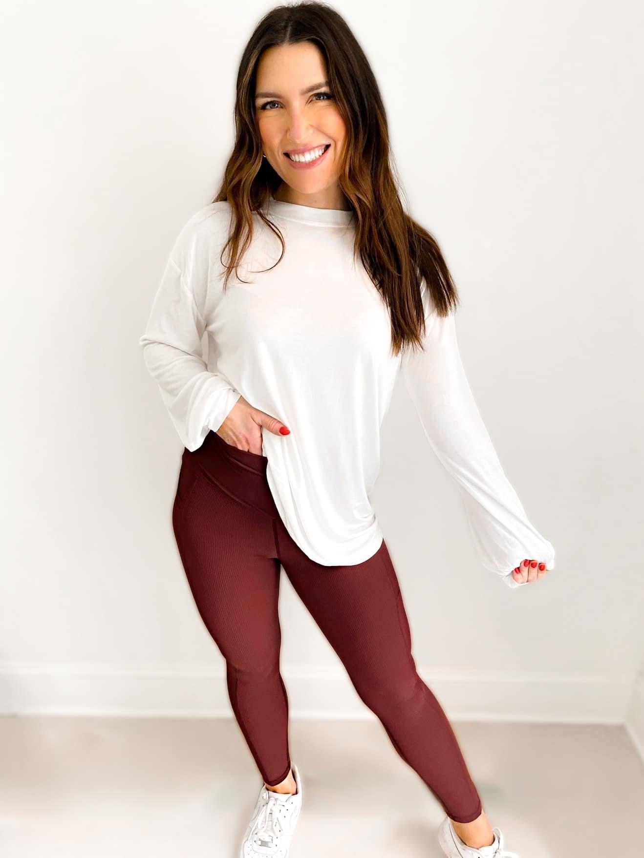 Molly Max Sculpt Ribbed Leggings - 4 colors