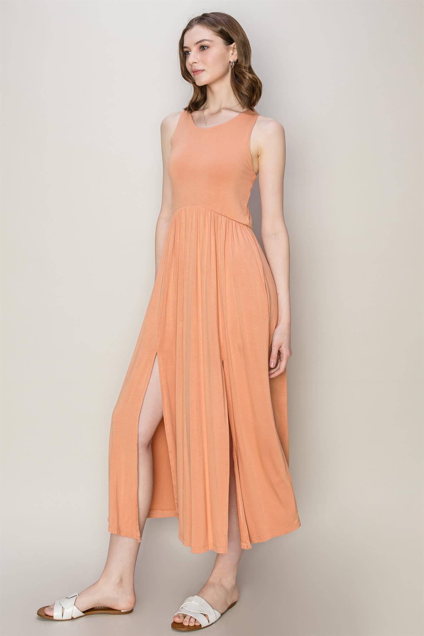 PREORDER - Dani Sleeveless Midi Dress