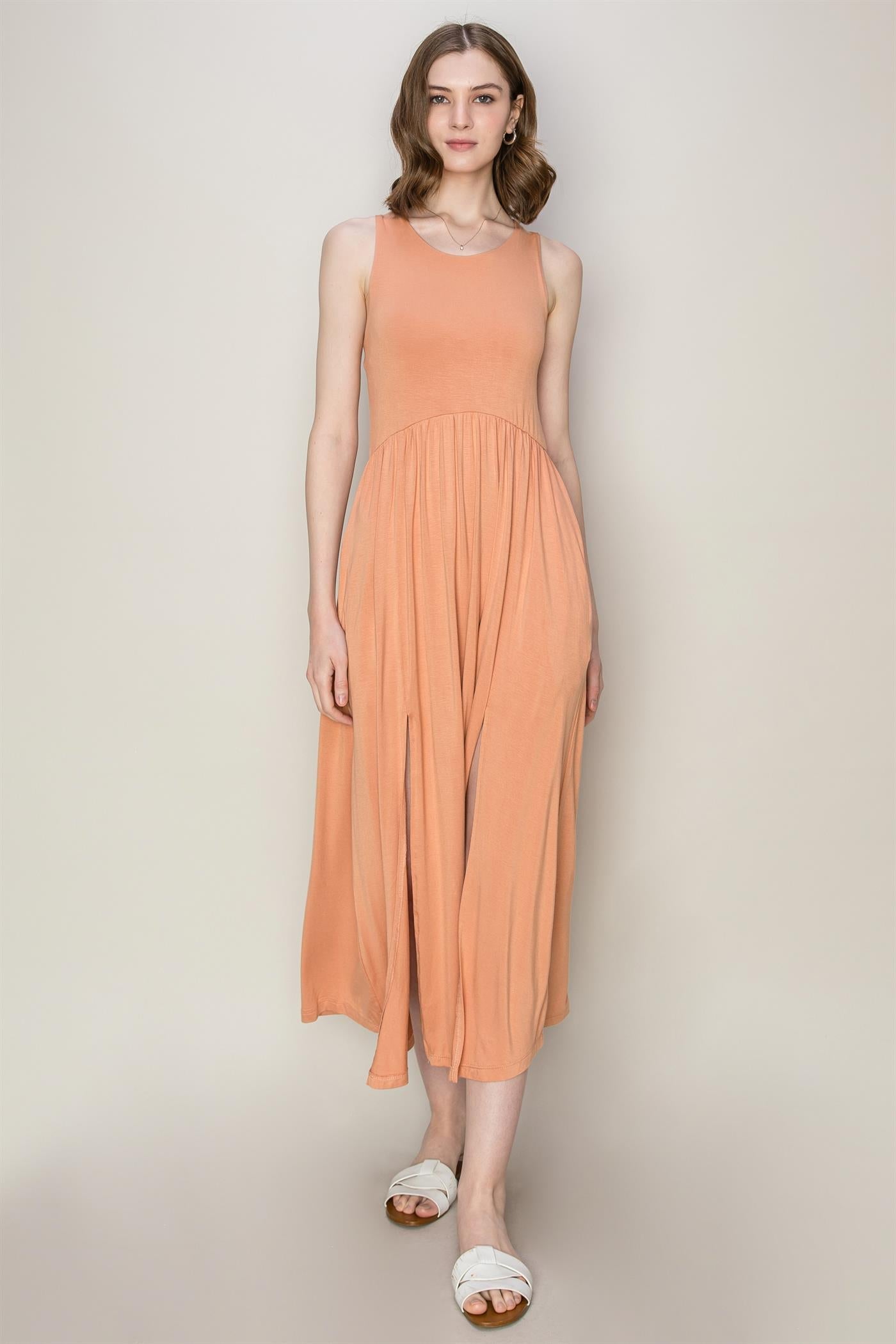 PREORDER - Dani Sleeveless Midi Dress