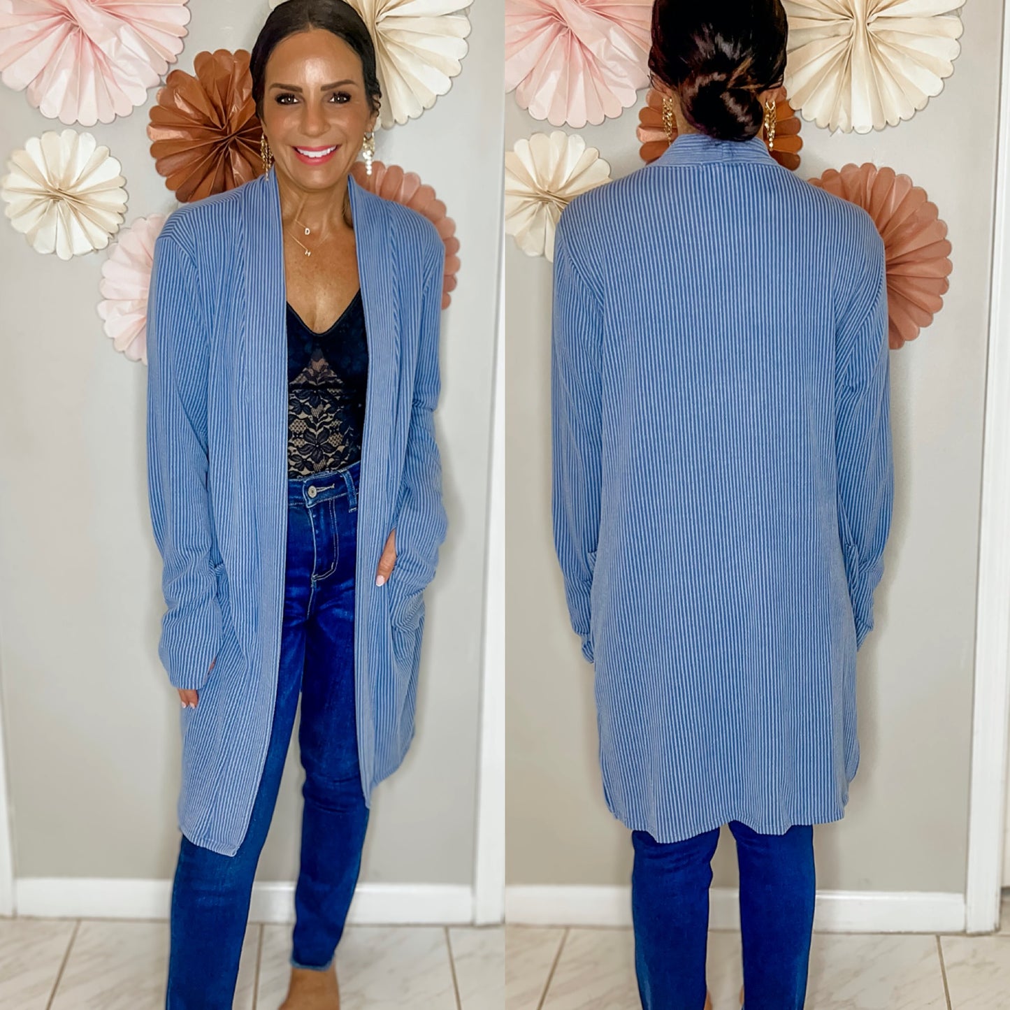 Reese Ribbed Cardigan