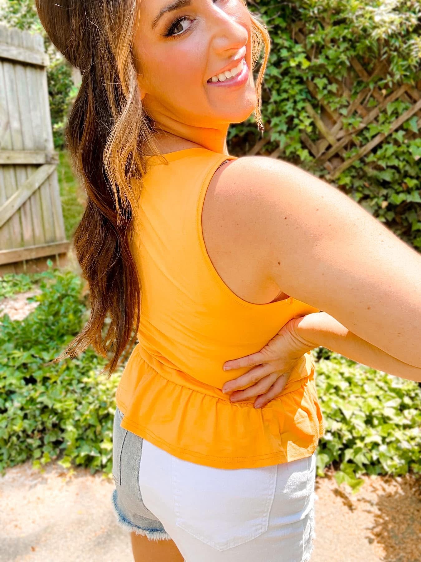 Margo Midi Peplum Tank - 3 colors